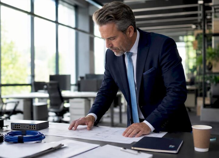 Guide to infrastructure lifecycle: 2026 edition - Re-solution IT manager reviewing infrastructure lifecycle plans