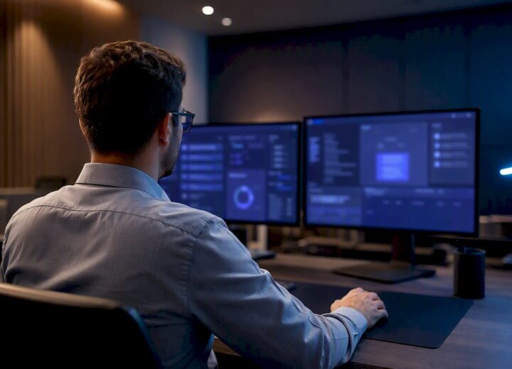 Standards backed zero trust network access for IT leaders: 5 steps - Re-solution Analyst reviewing zero trust access signals