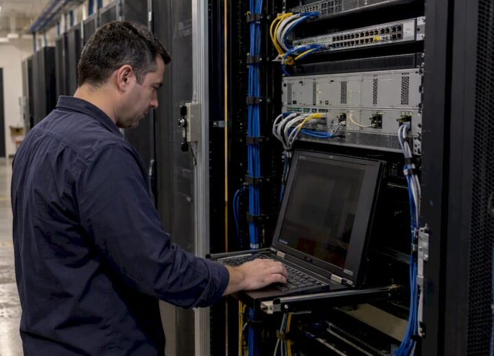 Cisco Streaming Telemetry: A Practical Guide for IT Teams - Re-solution Engineer checking telemetry on Cisco network equipment