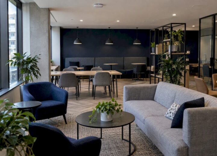 Build to Rent Wi-Fi: How to Plan, Deliver and Manage It - Re-solution Wireless access point in a BTR lounge